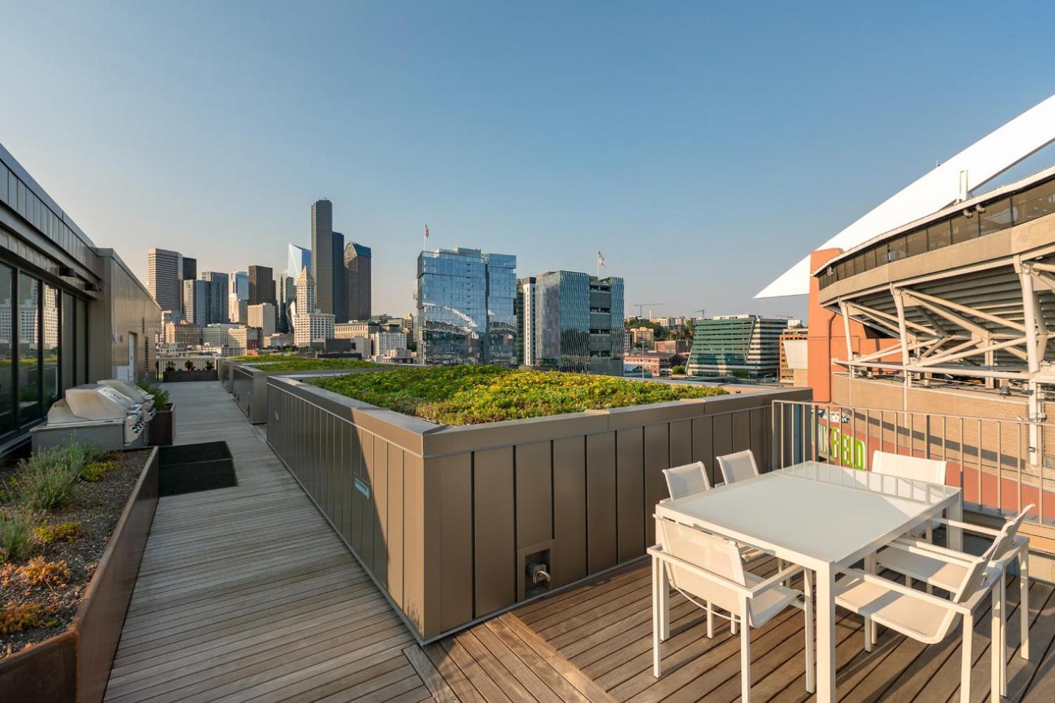 Pioneer Sq 1br W Wd Gym Bbq Sound View Sea-157 *
